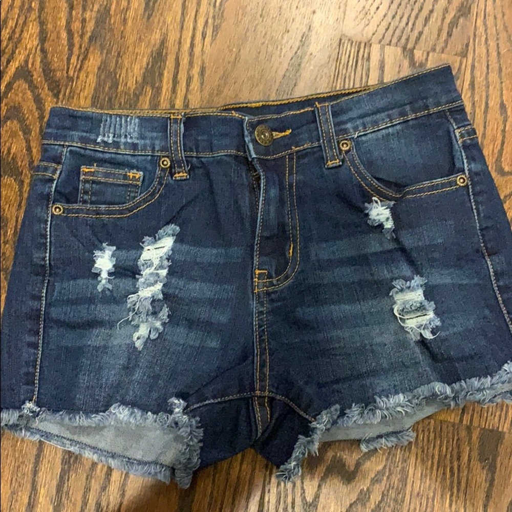 Contraband jean shorts